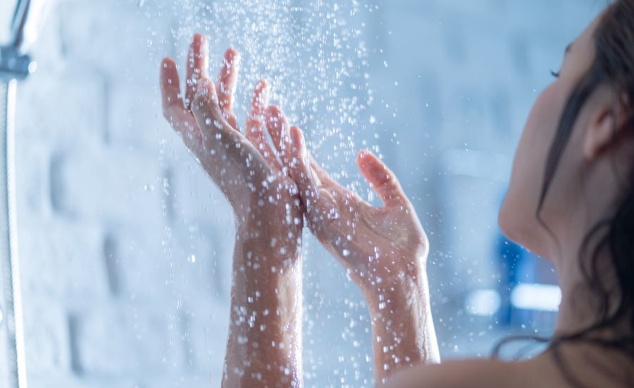 Richtig duschen nach der Sauna