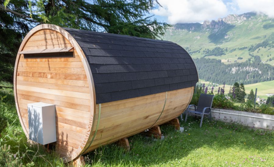 Sauna im Sommer richtig genießen